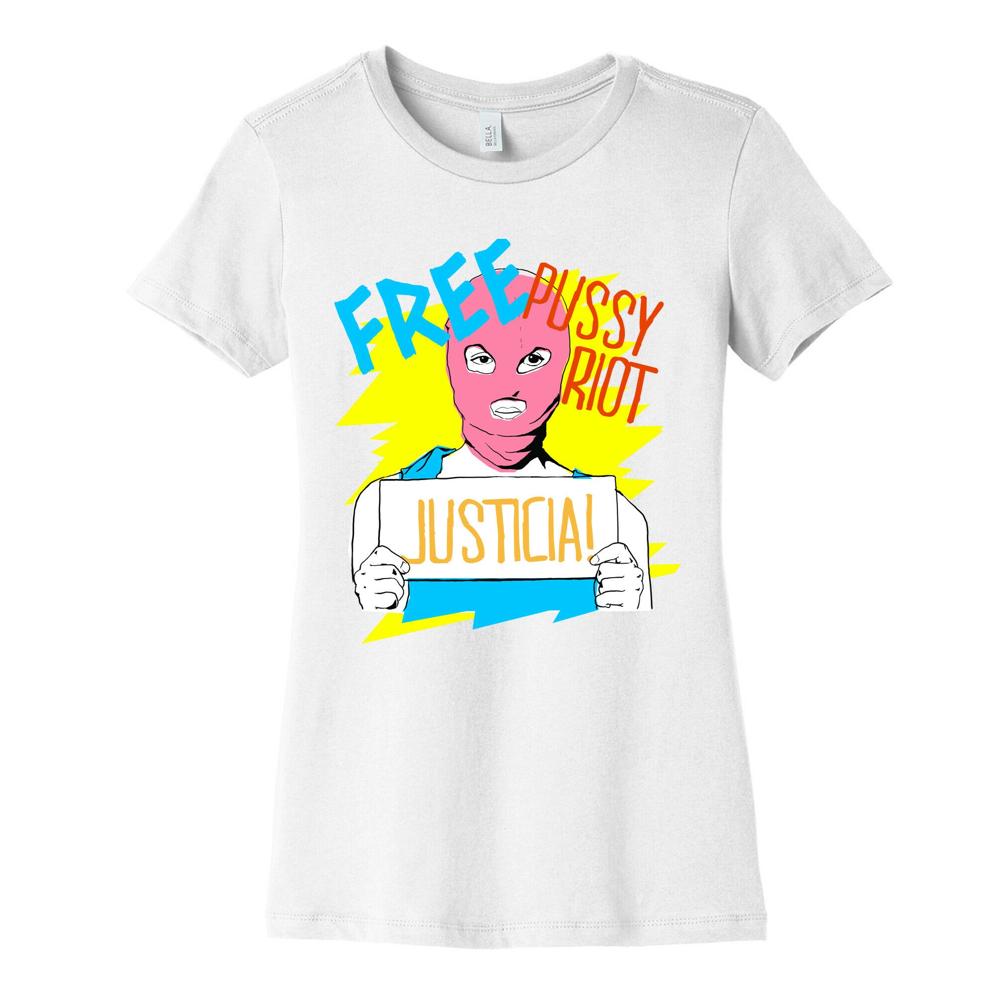 Free Pussy RIot Women's Cotton Tee